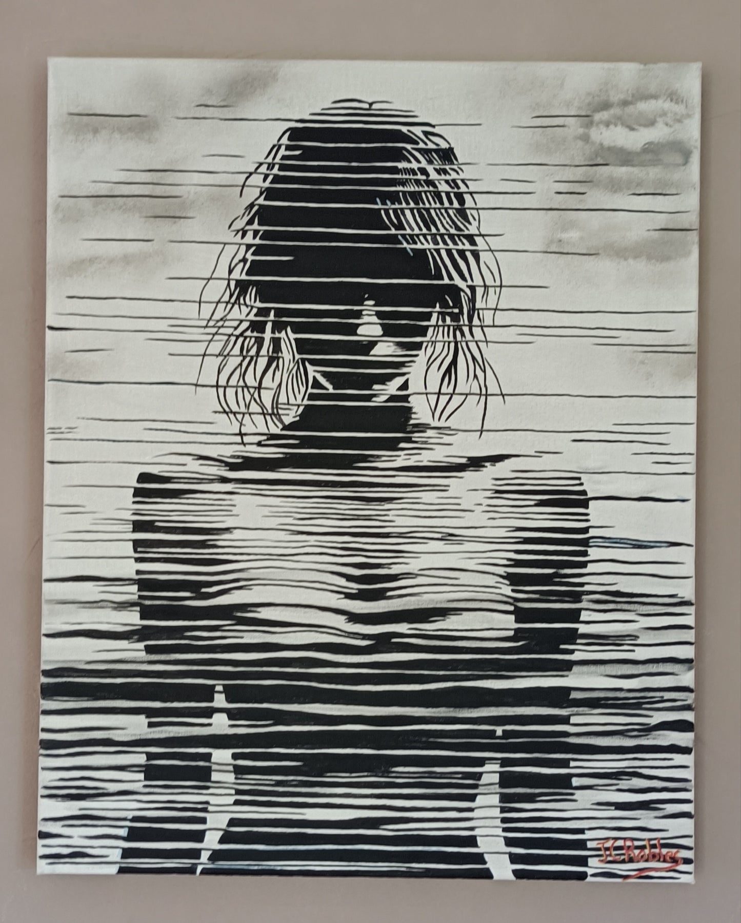 1Bc Femme sortant de l'eau