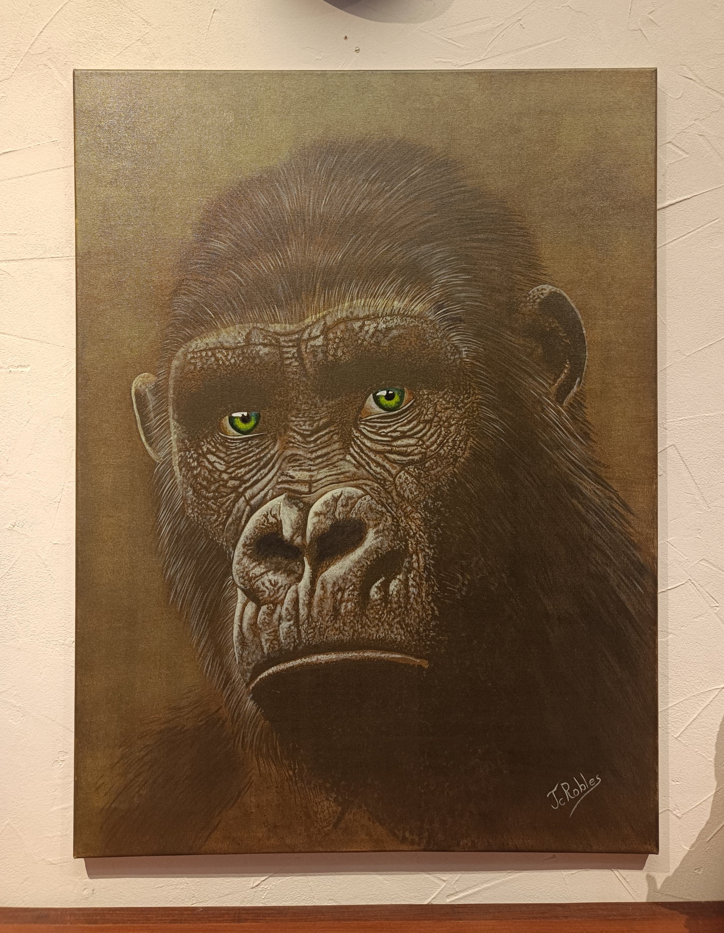 - Le gorille aux yeux verts