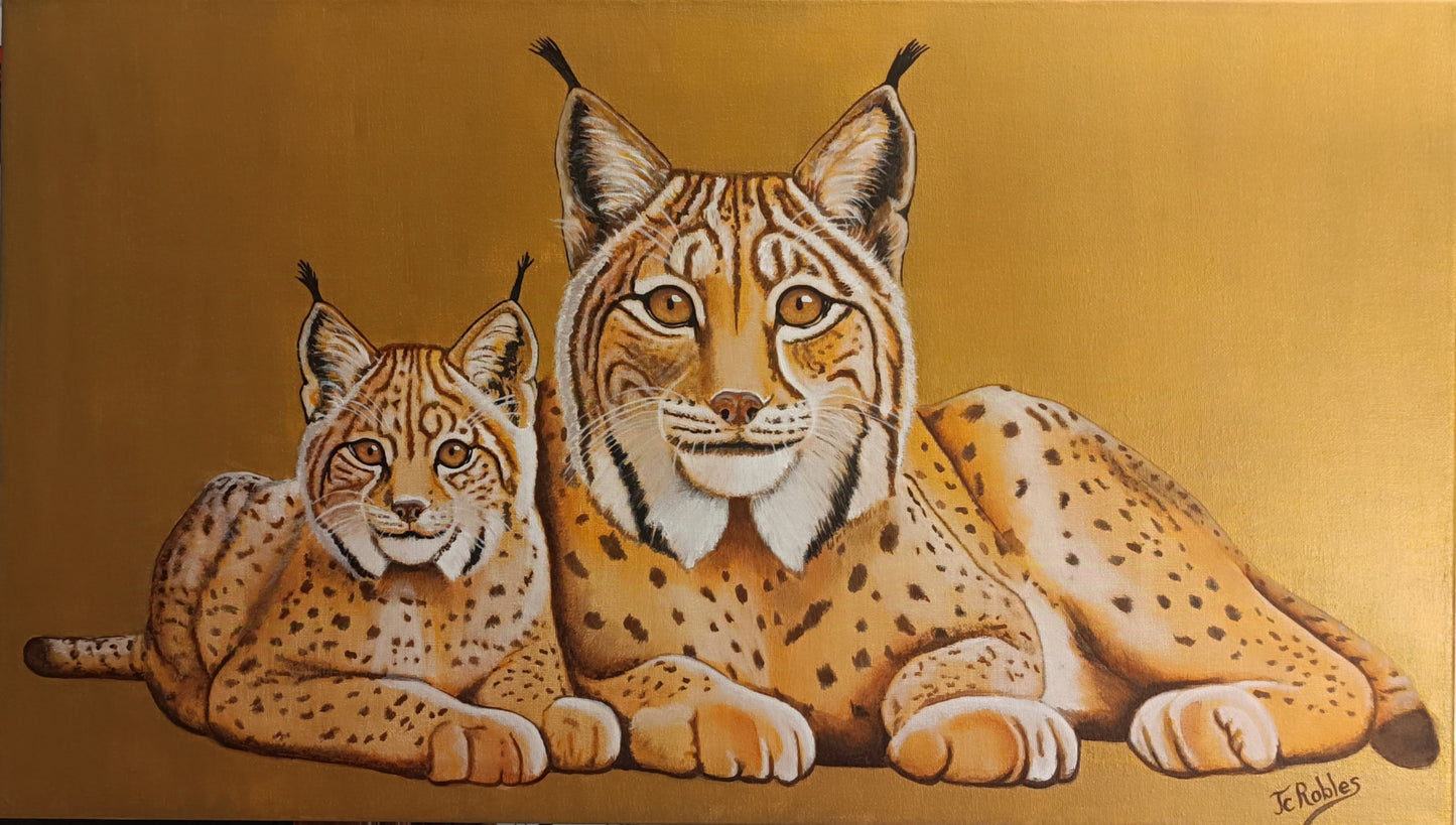 1AA - Lynx, une mère et son petit