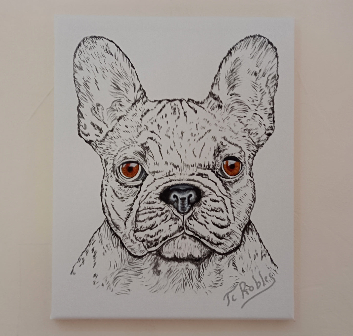 Portrait de Bouledogue