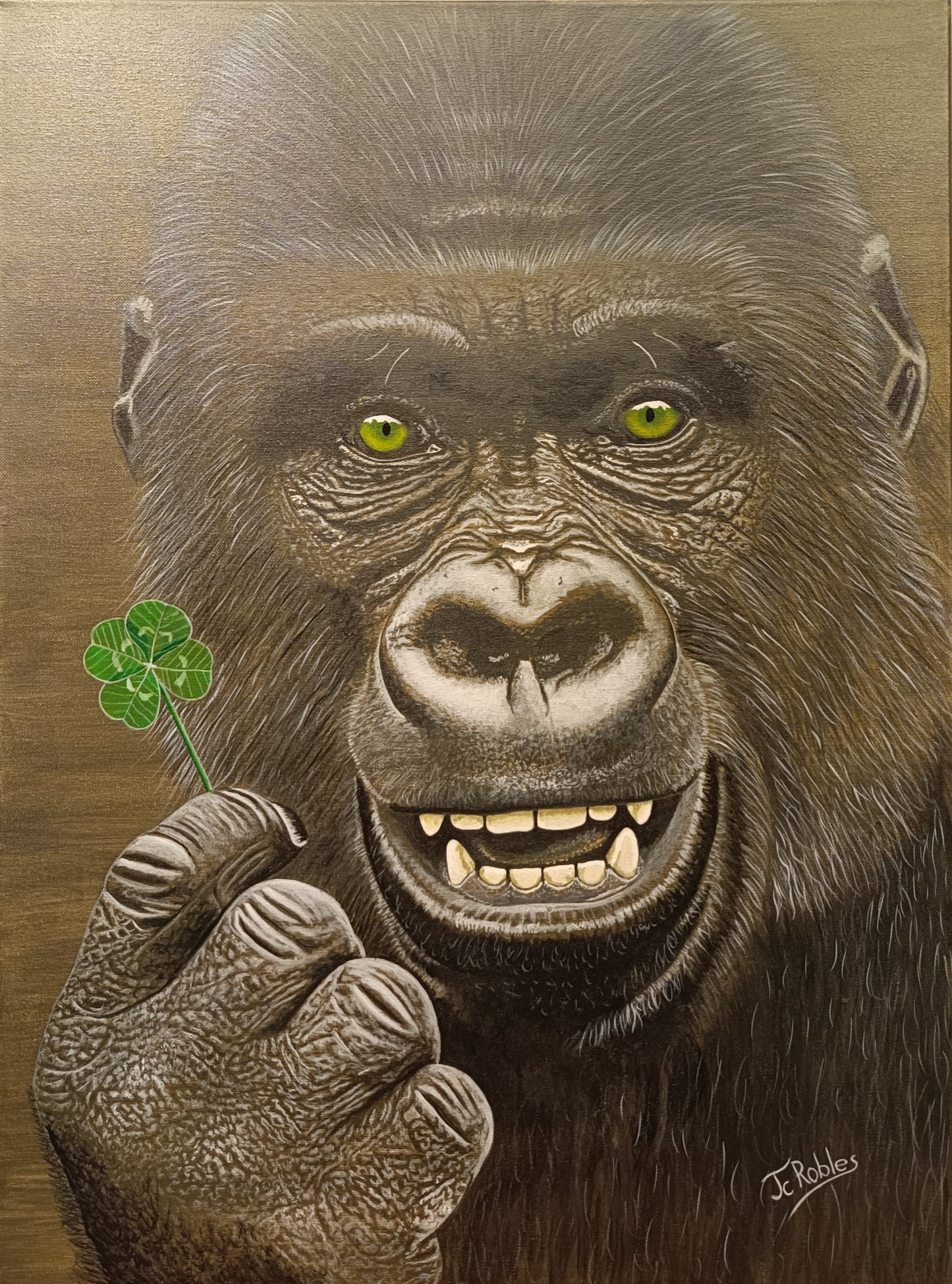 -  Gorille porte bonheur